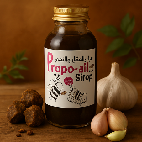 شراب العكبر والثوم